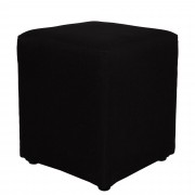 Taburet Cube stofa - negru - S14